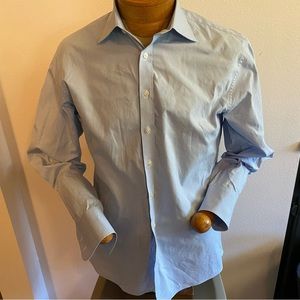 Thomas Pink THE BULLDOG Slim Fit double-button barrel cuff dress shirt 16-34 1/2